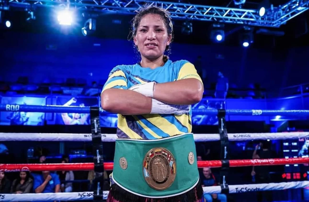 Anahí Sánchez defiende su cinturón sudamericano con una victoria contundente