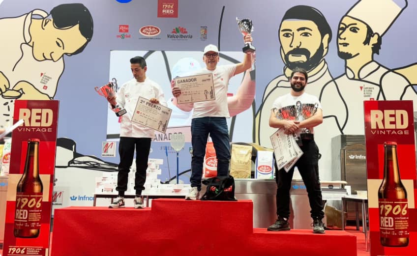 Nuevo podio argentino en el 3Â° Campeonato  de EspaÃ±a de Pizzas Gourmets