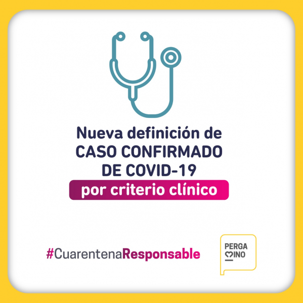 Los casos confirmados de Covid-19 sern determinados por laboratorio o por criterio clnico