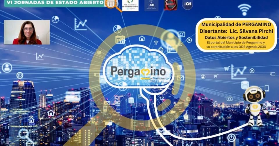 Pergamino presentó su experiencia local sobre datos abiertos y sostenibilidad en las Jornadas de Estado Abierto