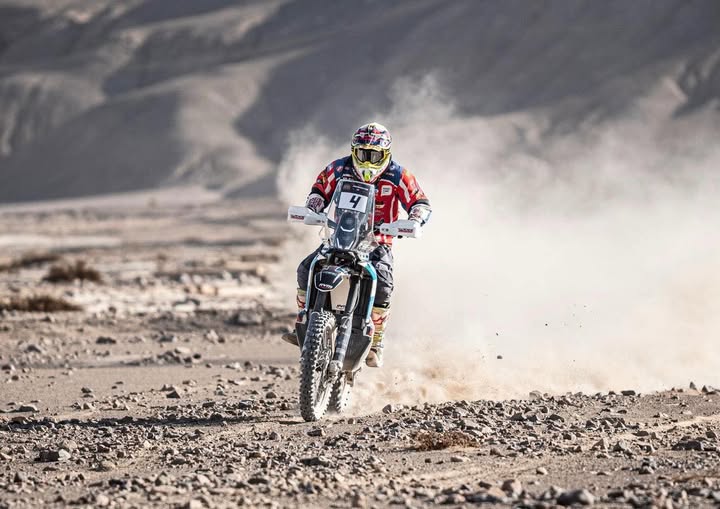 Debeljuh ya pisa el Pacífico y  se ubica 5° en el Atacama Race