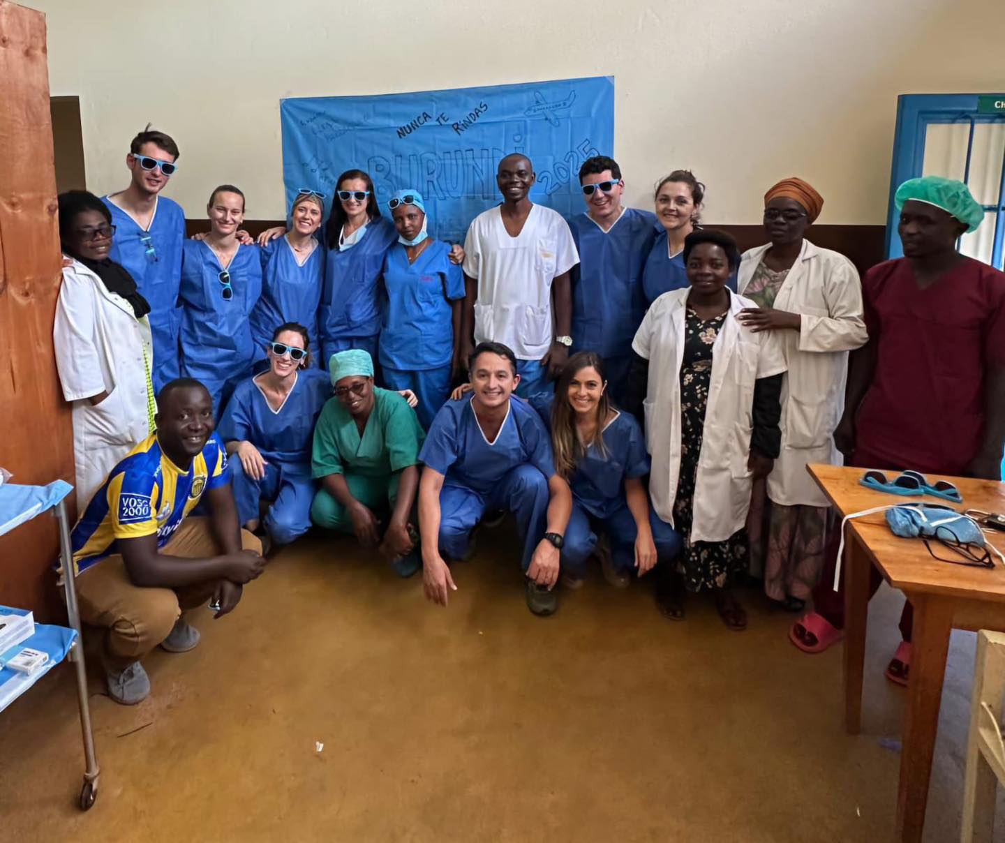 Ezequiel Aranda, el oftalmólogo  pergaminese que llevó luz y  esperanza al corazón de África