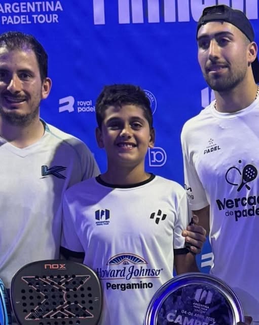 Vitto Benvenutto, el número  uno del país, busca su tercer  título en Argentina Padel Tour