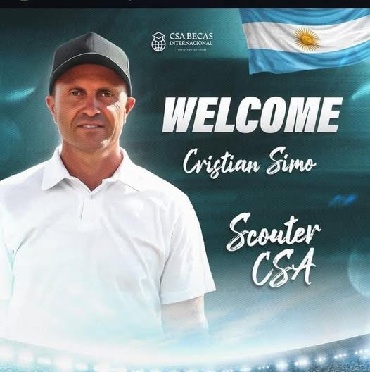 El pergaminense Cristian Simo coach de CSA Internacional