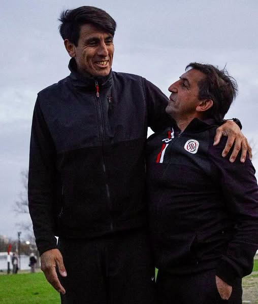 El emotivo regreso de Juan  Sabia a Racing Club Pergamino