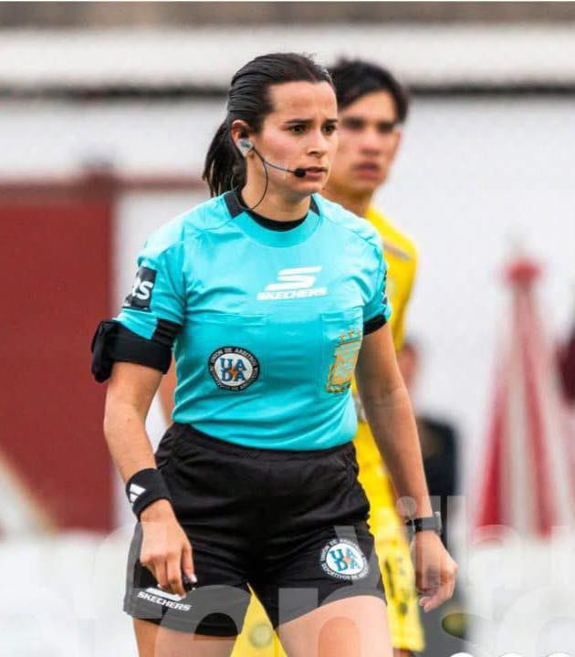 La pergaminense Antonela Pajon debutó en el Torneo Federal A de fútbol 