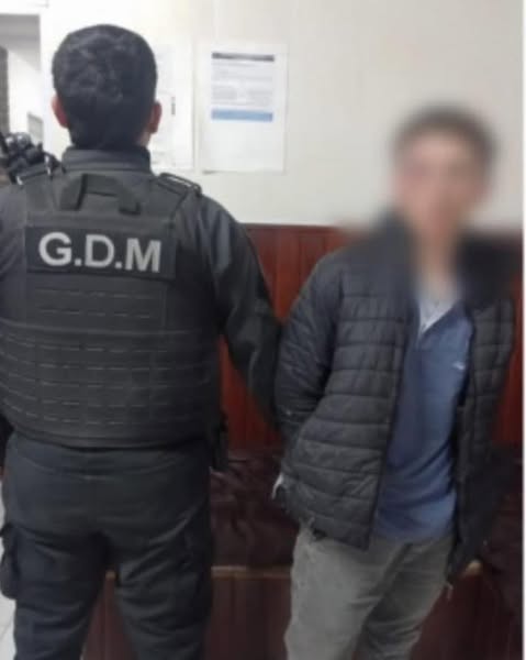 Terminó tras las rejas luego  de robar una garrafa y un  televisor en las 512 Viviendas 