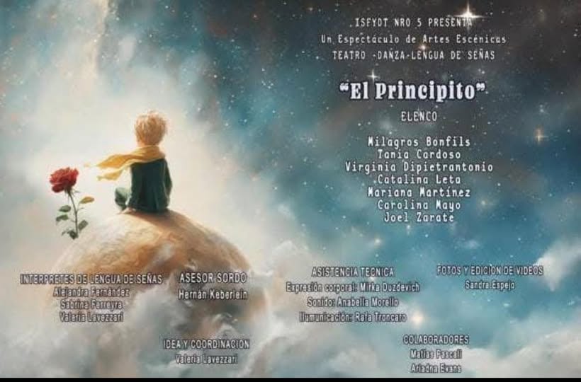 Una propuesta diferente: El Principito en Lenguas de Señas este Viernes