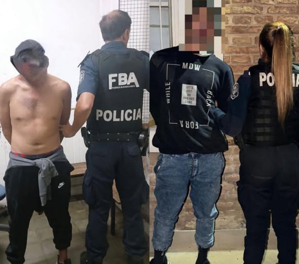 Violento enfrentamiento vecinal  terminó con cuatro aprehendidos