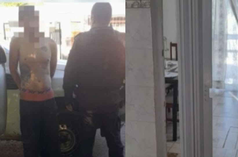 Aprehendido tras ingresar  por la fuerza a una vivienda