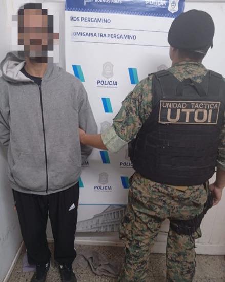 Detuvieron a un peligroso  sujeto que tenía dos  órdenes de captura activas