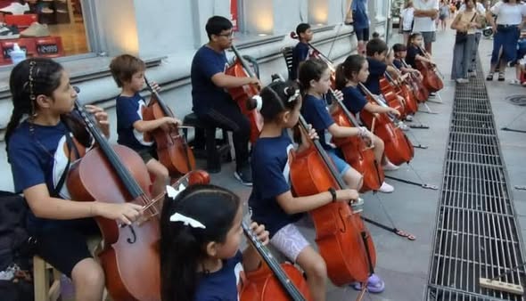 Encuentro Suzuki abierto a  la comunidad en la Peatonal 