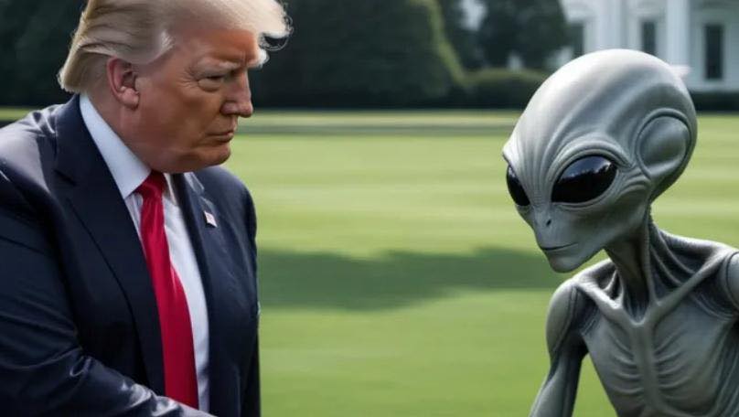 Un documental asegura que Donald Trump podría llegar a confirmar la existencia de extraterrestres.