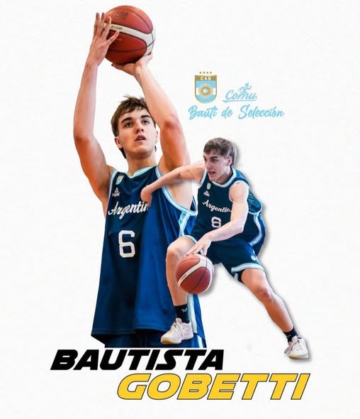 El pergaminense Bautista Gobetti jugará el Sudamericano U17 con la Selección Argentina