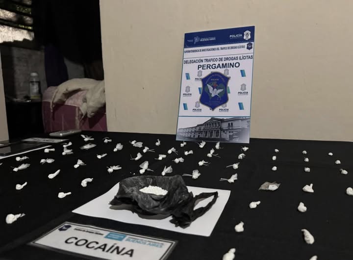 Villa San José: Cuatro detenidos por venta de drogas