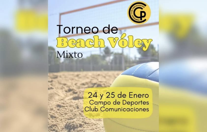 Torneo de Beach Vóley en el Club Comunicaciones