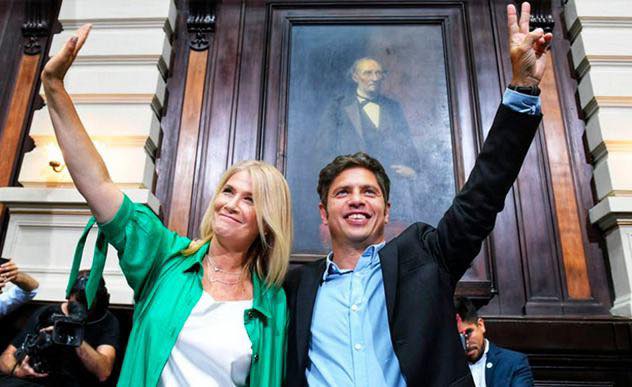 Kicillof presidirá el PJ bonaerense  junto a Magario y Máximo queda  al frente del Congreso partidario