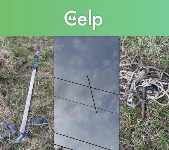 Robo de cables en Av Pellegrini