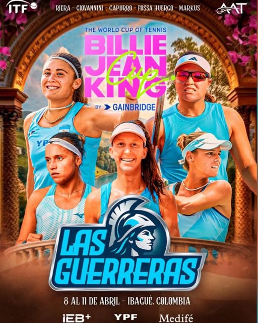 Julia Riera fue convocada a la Selección Argentina para la Billie Jean King Cup