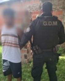 Detenido con pedido de captura por falsificación de numeración