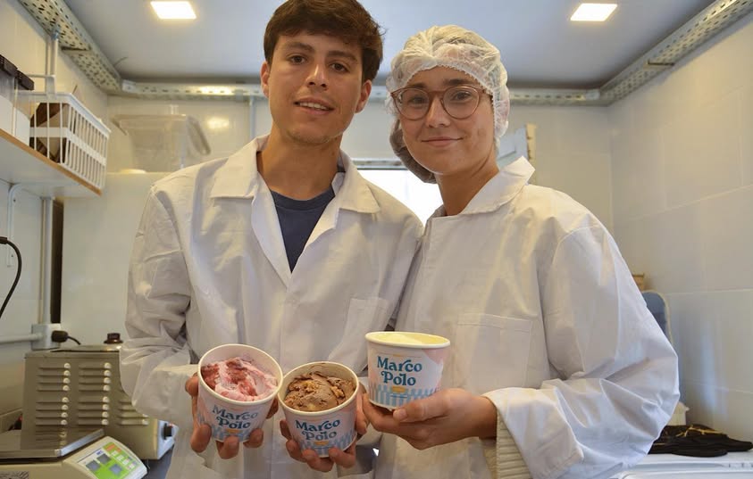 Ingeniera en Alimentos de la UNNOBA creó un empresa de helados artesanales