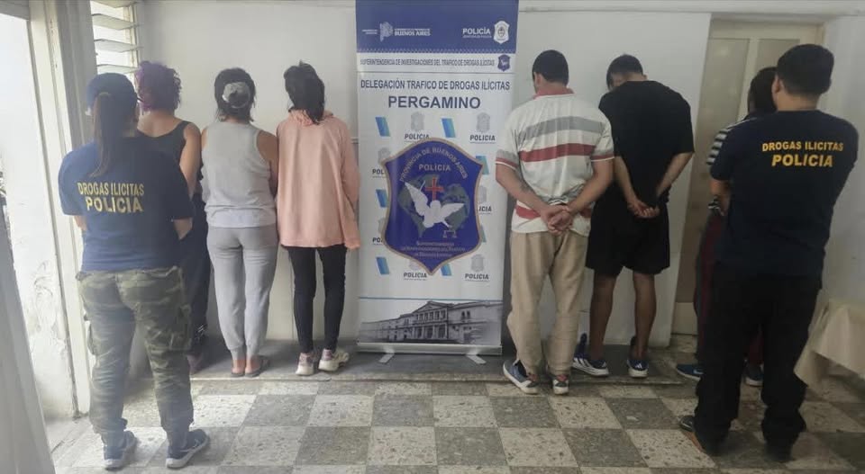 Operativo antidrogas en barrio Jorge Newbery: seis detenidos y varios puntos de venta desarticulados