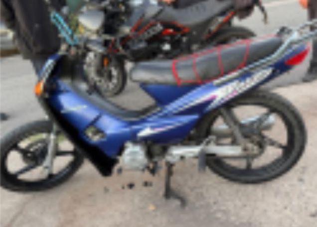 Circulaba en Pergamino con una moto robada en Arrecifes y fue detenido 