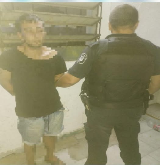 Fue detenido por desobedecer una medida judicial de exclusión del hogar