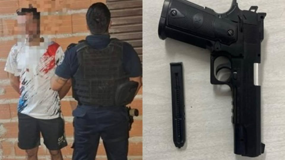 Operativo clave: secuestran  una pistola y demoran a  un hombre por amenazas