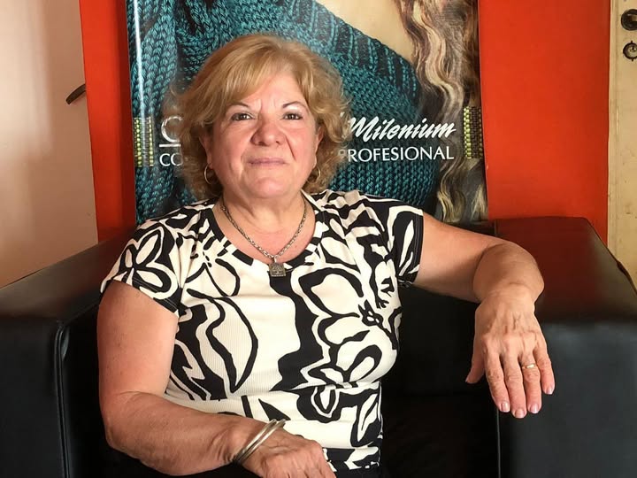 Nelly Giustozzi: una vida entre  tijeras, esfuerzos y sueños cumplidos