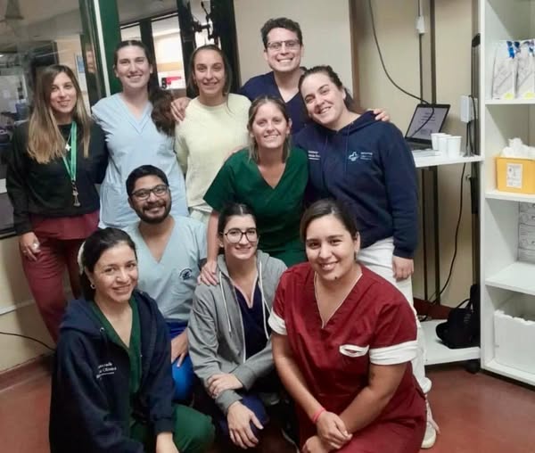 Capacitación y trabajo en equipo en la UTI del Hospital San José