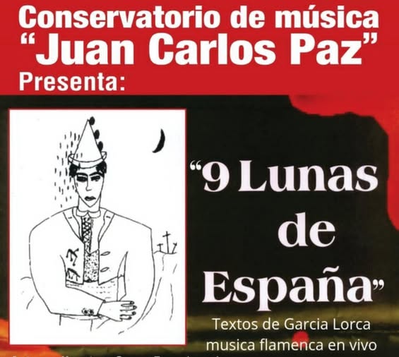 El Conservatorio Juan Carlos Paz presenta  '9 lunas de España'