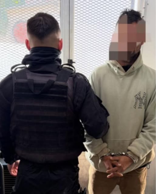 Lo buscaban por lesiones y cayó en un control en plena calle
