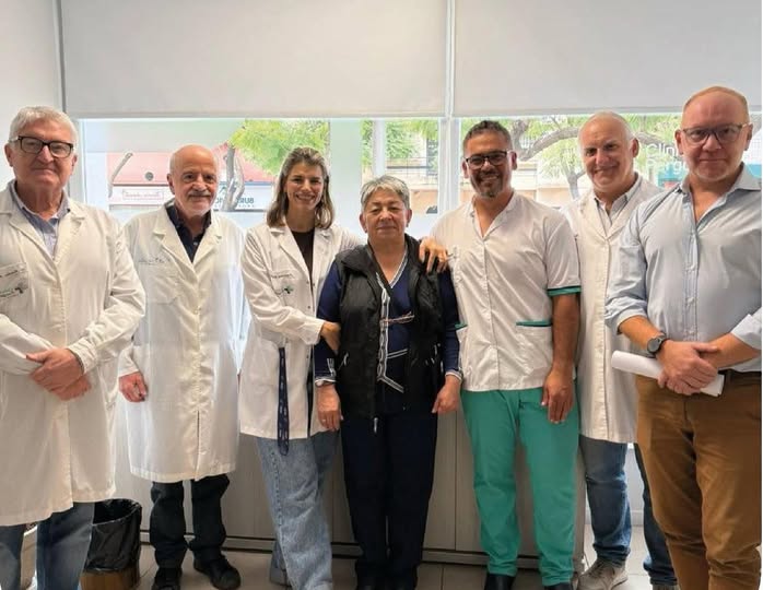 Después de años de entrega, Lidia Cejas se despidió de la terapia intensiva de la Clínica Pergamino 