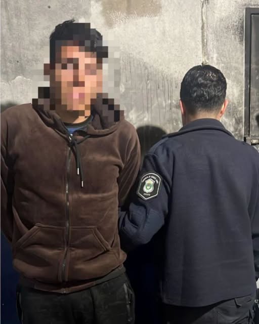 Detuvieron a un joven acusado de  agredir a su pareja 