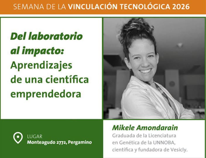 Una científica pergaminense contará cómo transformó una investigación en una startup biotecnológica