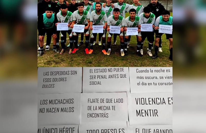 Jugadores de Juventud Obrera homenajearon al 'Indio' Solari