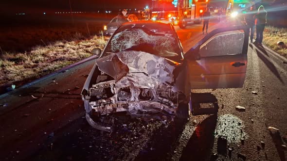 Trágico accidente en la Ruta 8: falleció un motociclista de 36 años