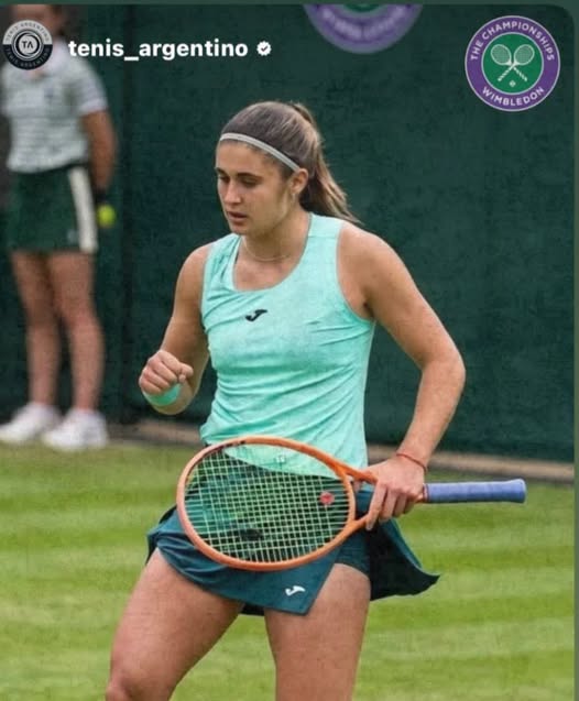 Julia Riera avanzó en  la qualy de Wimbledon