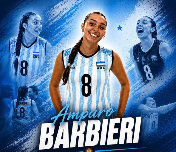 Amparo Barbieri fue confirmada en la Selección Argentina U17 de vóley