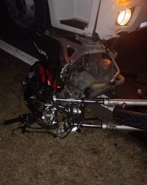 Dos motociclistas resultaron heridos en un choque sobre la Ruta 8 a la altura de Fontezuela
