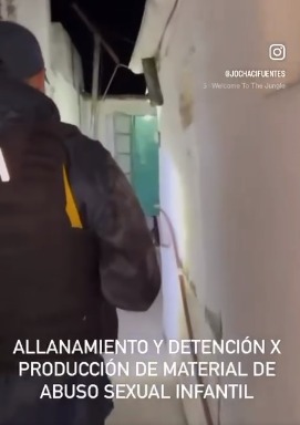 Allanamiento en Pergamino: detuvieron a un hombre acusado de producir material de abuso sexual infantil