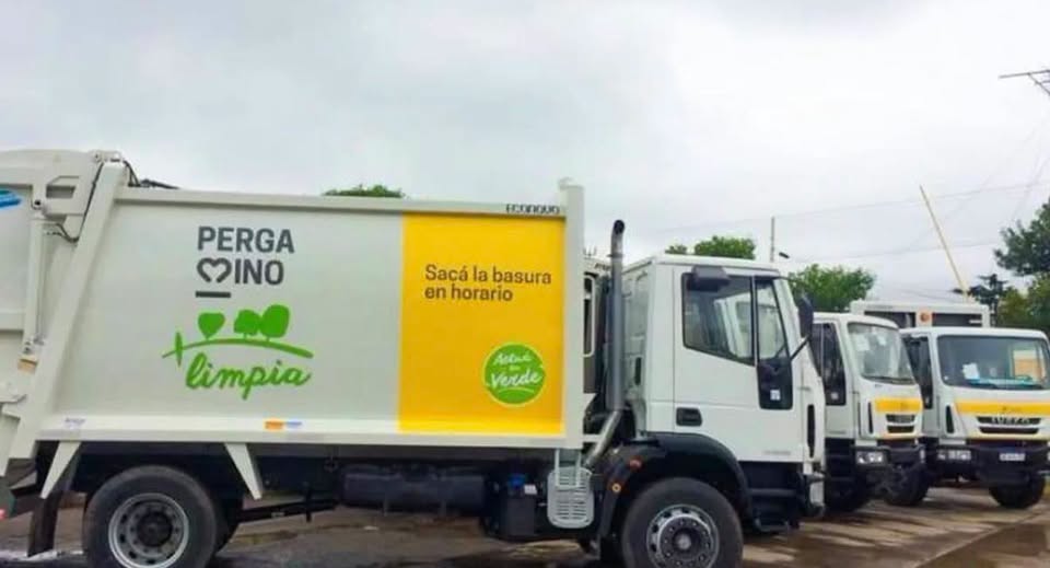 ¿A dónde fueron los camiones compactadores?
