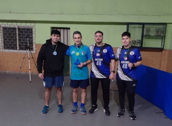Pergamino subió al podio en la 32ª edición de la Liga de los Arroyos de tenis de mesa