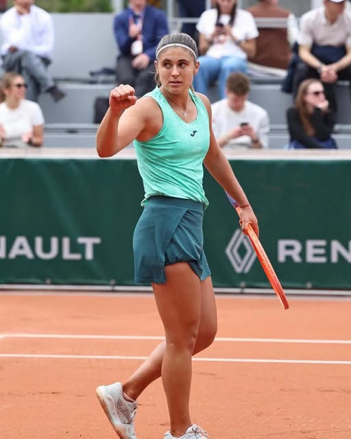 Julia Riera pone primera en Roma: debuta este martes ante la letona Darja Semenistaja