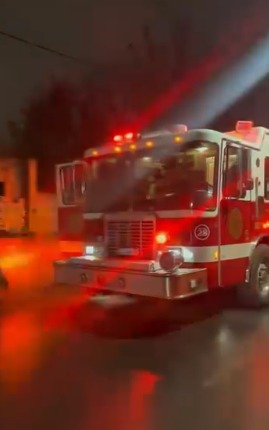 Voraz incendio destruyó por completo una vivienda precaria