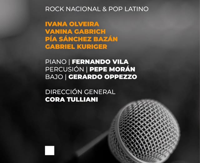 Florentino Teatro Bar propone una noche dedicada al rock nacional y al pop latino